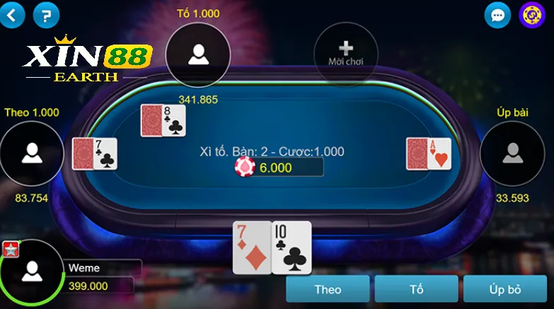 Các loại bộ bài trong Xì Tố Xin88